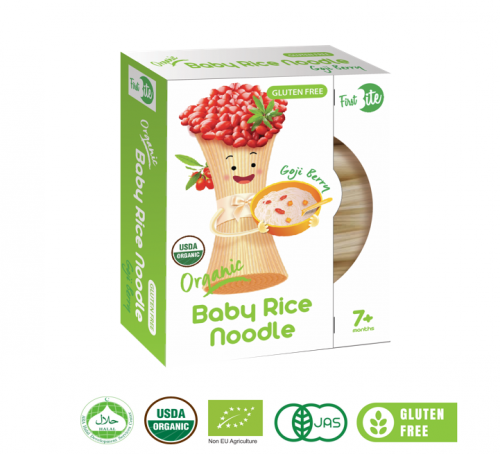 GOJI BERRY - GLUTEN FREE ORGANIC BABY RICE NOODLE