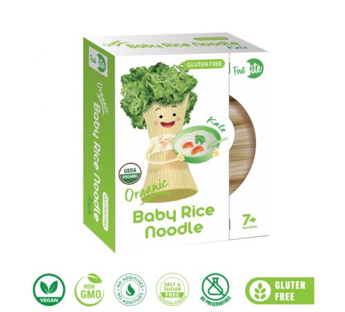 KALE - GLUTEN FREE ORGANIC BABY RICE NOODLE