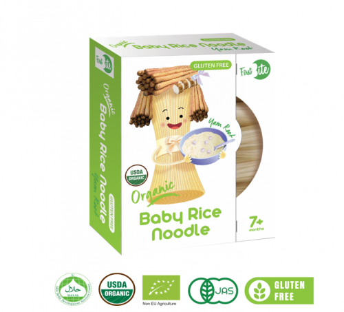 YAM ROOT - GLUTEN FREE ORGANIC BABY RICE NOODLE